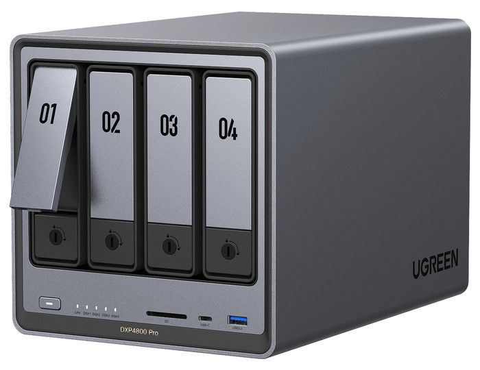 UGREEN DXP4800 Pro rechterkant