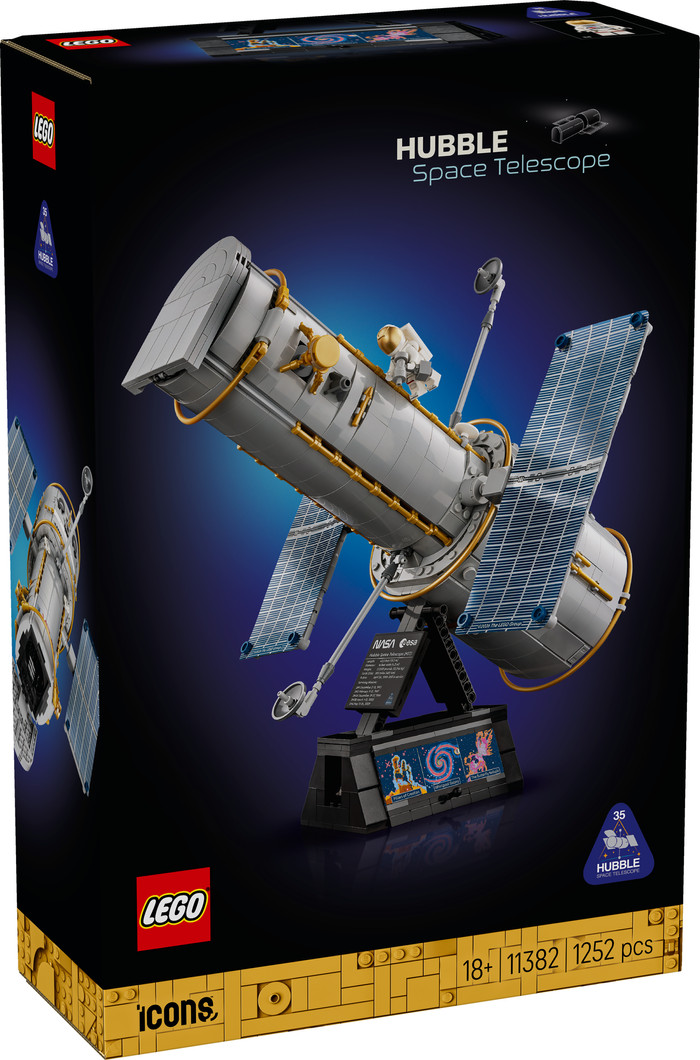 LEGO Icons Ruimtetelescoop Hubble 11382 verpakking