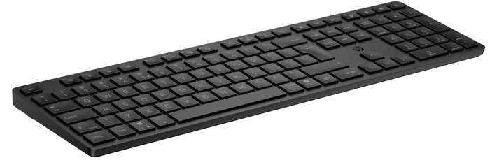 HP 490K Dual-Mode Draadloos Toetsenbord AZERTY linkerkant