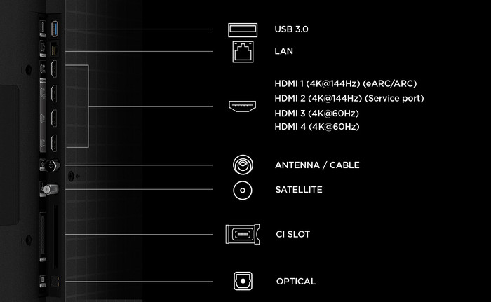 TCL QD Mini-led 85" C69K Pro (2026) detail