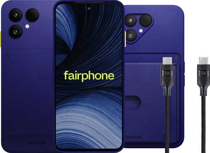 Fairphone 6+ 256GB Blue 5G + Basic Accessory Pack Main Image