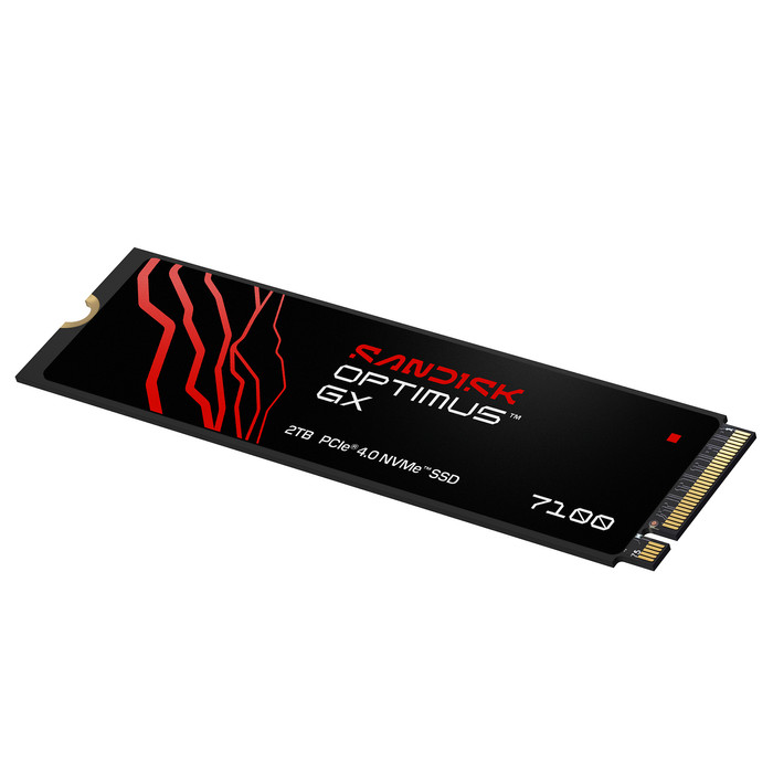 SANDISK Optimus GX 7100 2TB NVMe SSD voorkant