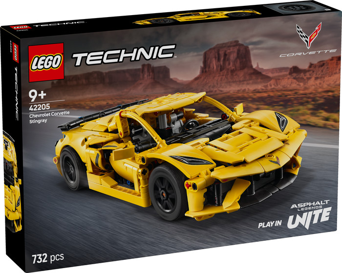 LEGO Technic - Chevrolet Corvette Stingray 42205 emballage