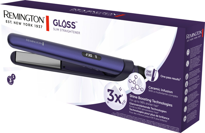 Remington Gloss Slim Straightener S9350 emballage
