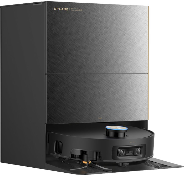 Dreame X60 Pro Ultra Complete Grey linkerkant