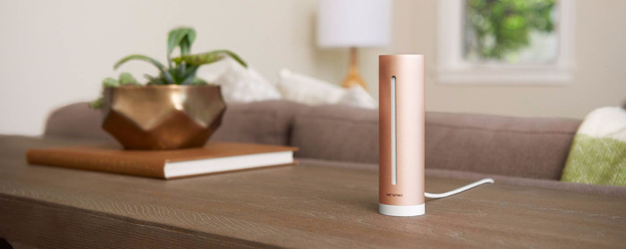 Netatmo Smart Indoor CO2 Monitor product in use