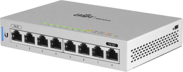 Ubiquiti UniFi Switch US-8 right side