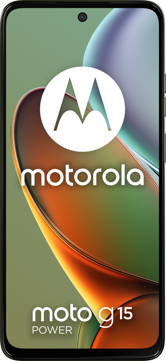 Motorola Moto G15 Power 256GB Groen 4G voorkant
