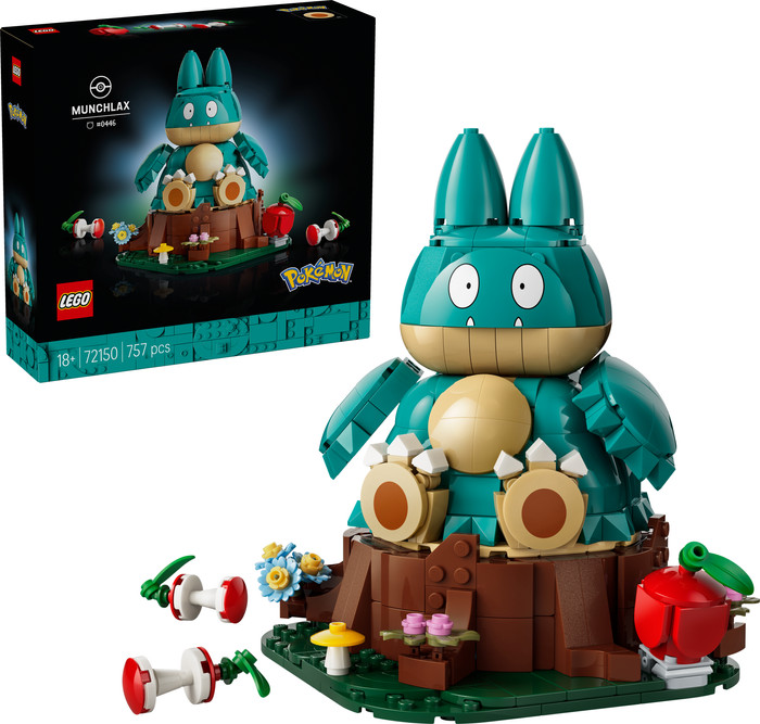 LEGO Pokémon Munchlax 72150 rechterkant