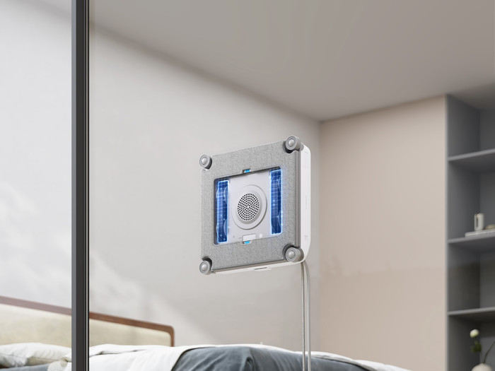 Ecovacs WINBOT mini 2 product in gebruik