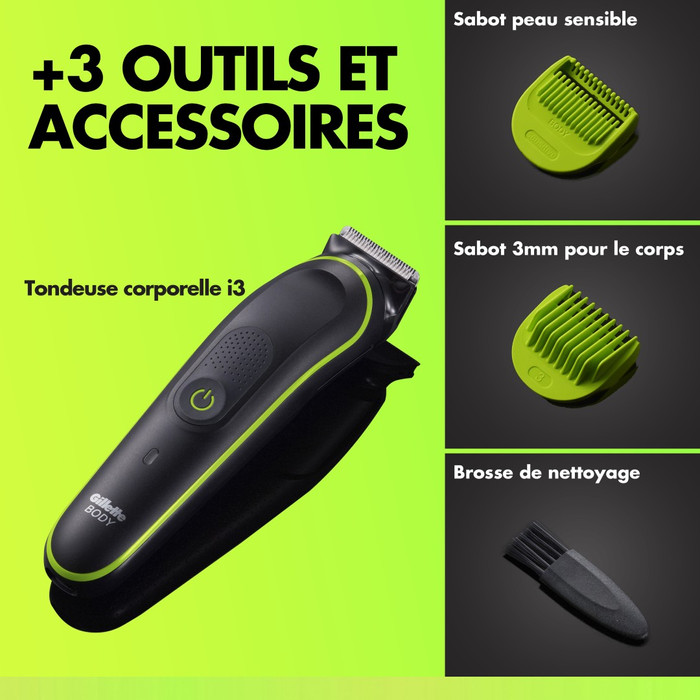 GilletteLabs i3 Body + Intimate accessoire