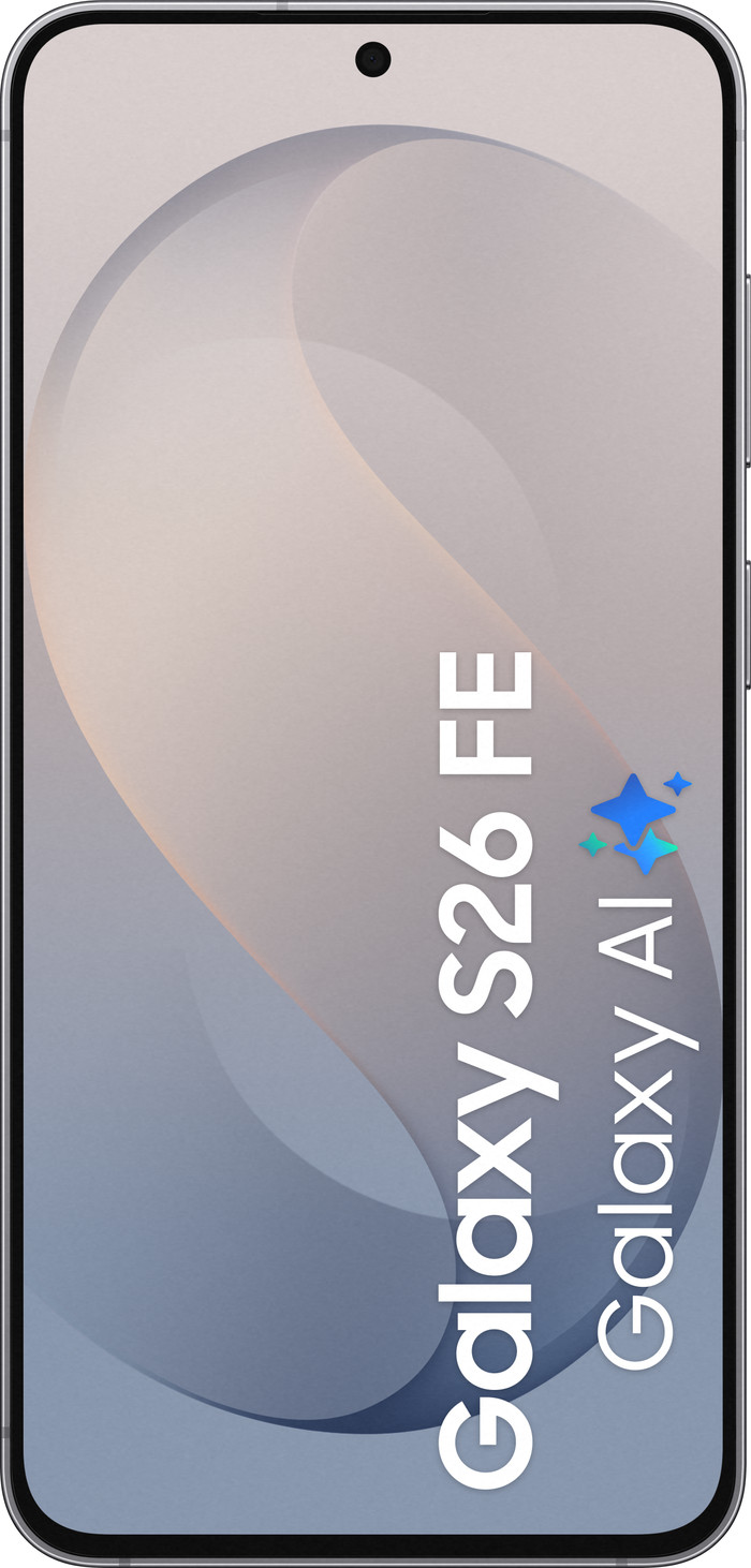 Samsung Galaxy S26FE 256GB Zwart 5G voorkant