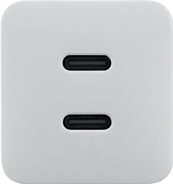 ASUS 65W USB-C GaN Oplader Wit voorkant
