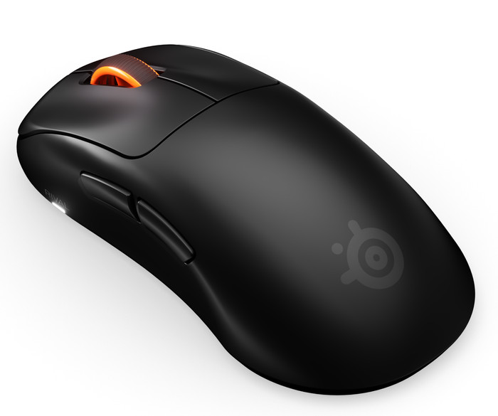 SteelSeries Rival Pro WL Draadloze Gaming Muis Zwart linkerkant