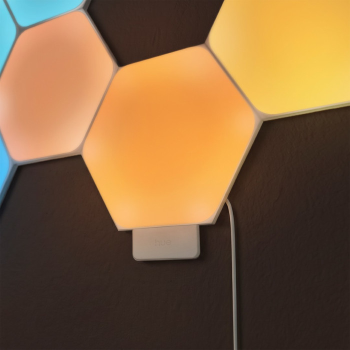 Philips Hue Nanoleaf Wall Module product in use