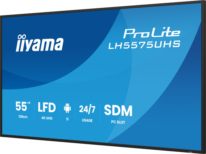 iiyama ProLite LH5575UHS-B2AG rechterkant