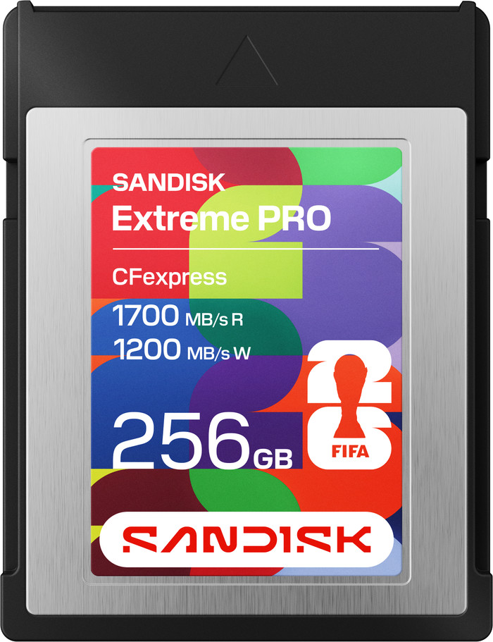 SANDISK FIFA World Cup 2026 Edition 256GB CFexpress Type B Main Image