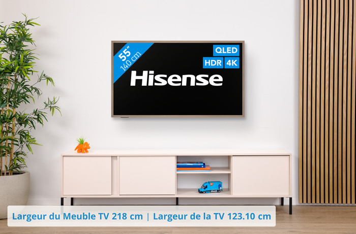 Hisense QLED 55" S7S (2026) visuel Coolblue 1