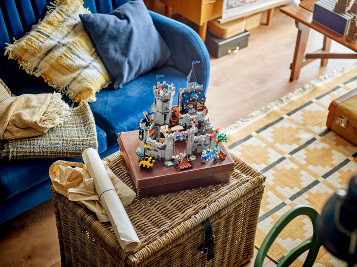 LEGO Creator 3-in-1 Medieval Horse Knight Castle 31168 product in use