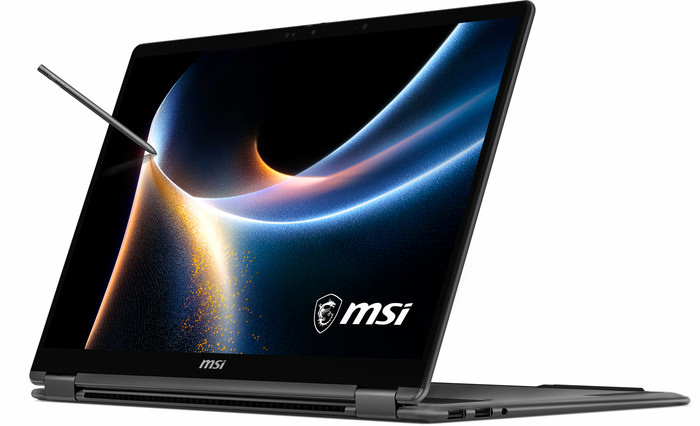 MSI Prestige 14 Flip AI+ D3MTG-050BE OLED Azerty voorkant