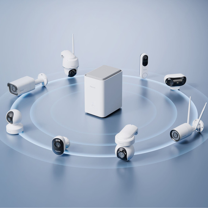 Reolink Hub 1 Pro product in gebruik
