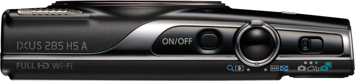 Canon IXUS 285 HS A Zwart bovenkant