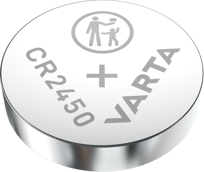 Varta Lithium Coin CR2450 BLI 2 Pièces avant