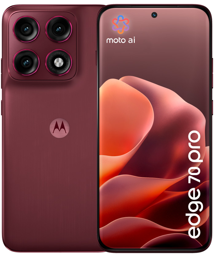Motorola Edge 70 Pro 256 Go Rouge 5G Main Image