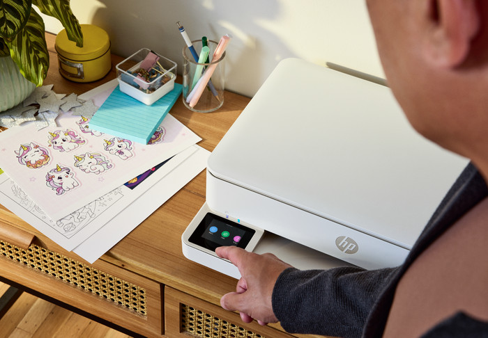 HP Envy 6130 Juniper product in gebruik