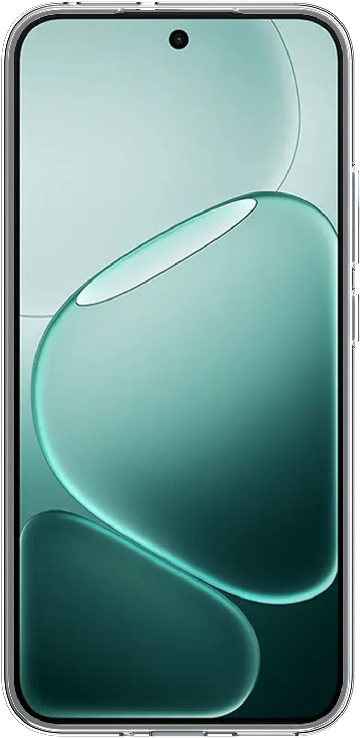 Just in Case Soft Design OPPO A6 (4G/5G) Back Cover Transparent avant