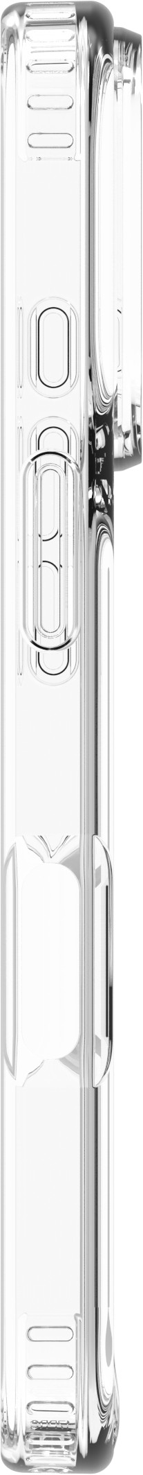 BlueBuilt Protective Back Cover avec MagSafe iPhone 17 Pro Transparent + BlueBuilt iPhone 17 Pro Protège-écran Verre côté droit