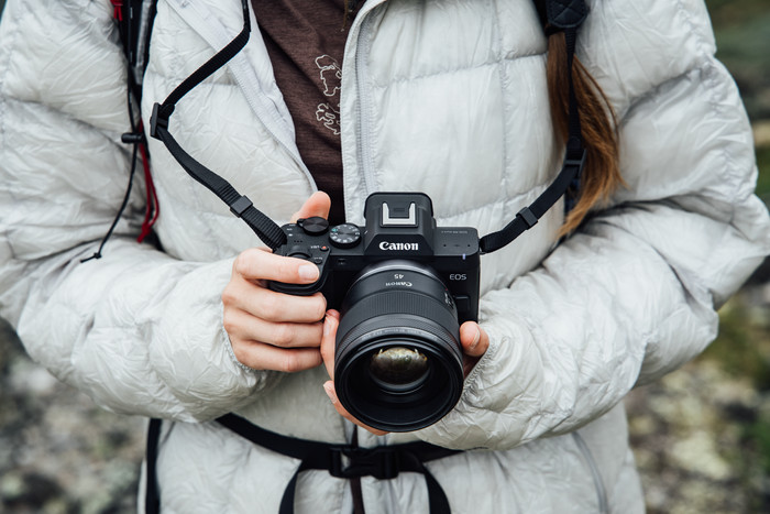 Canon EOS R8 Mark II produit à l'usage