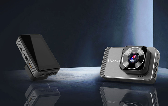Nanocam M19 2CH Dual Full HD 32GB product in gebruik