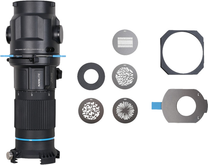 Nanlite Bowens Mount Projection Attachment 25-45 Degrés accessoire