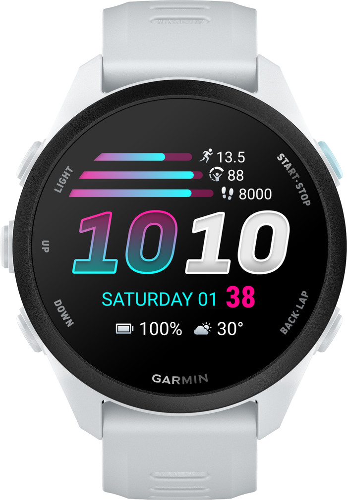 Garmin Forerunner 70 43 mm Wit voorkant
