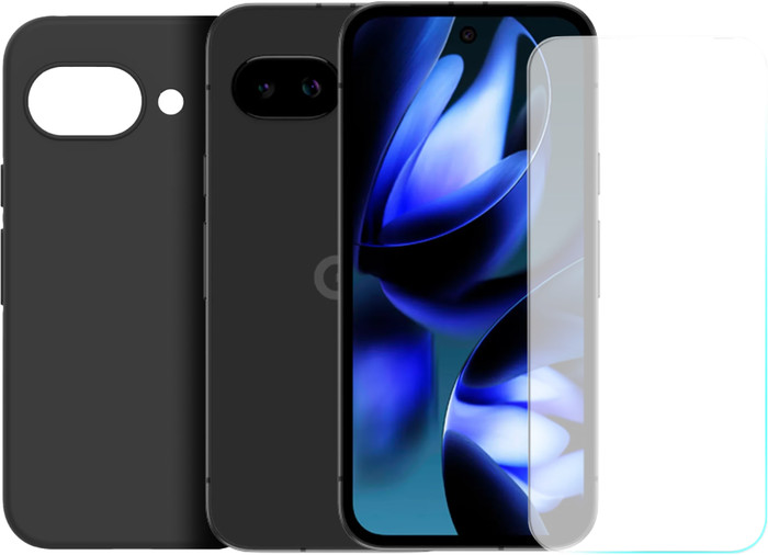 Google Pixel 9a 128 Go Noir 5G + Pack d'Accessoires de Base Main Image