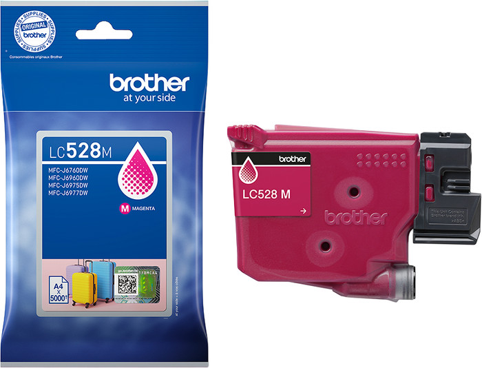 Brother LC-528 cartridge magenta verpakking