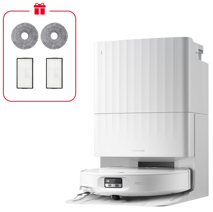 Roborock Qrevo Edge 2X Wit samengesteld product