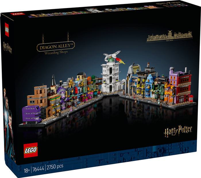 LEGO Harry Potter De Wegisweg Tovenaarswinkels 76444 verpakking