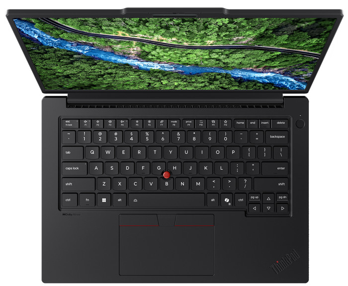 Lenovo ThinkPad P14s Gen 7 (AMD) Copilot+ PC - 21X0000KMH QWERTY bovenkant