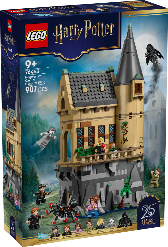 LEGO Harry Potter Kasteel Zweinstein: Ziekenhuisvleugel 76463 verpakking