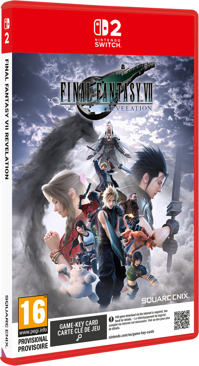 Final Fantasy 7 Revelations Magic Card Edition Nintendo Switch 2 verpakking