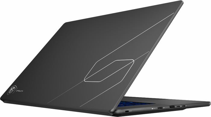 MSI Stealth 16 AI+ OLED Copilot+ PC B3WI-017BE achterkant