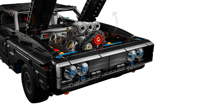 LEGO Technic - Voiture Dodge Charger R/T de Fast and Furious 42231 détail