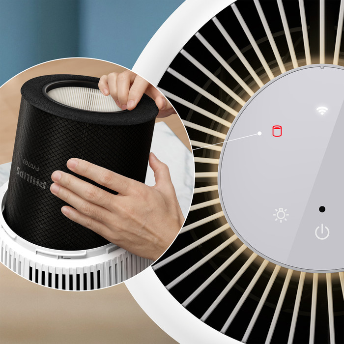 Philips PureProtect Lite 700 Series HEPA NanoProtect Filtre produit à l'usage