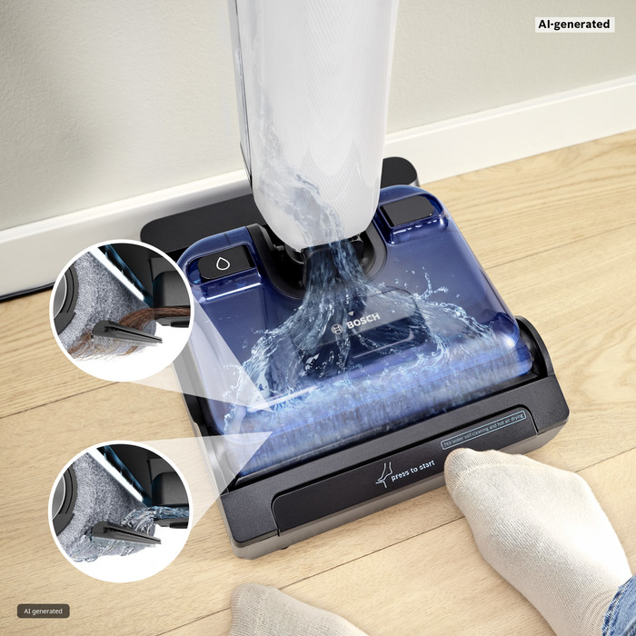 Bosch Series 4 OneFlow BHF41WM product in gebruik