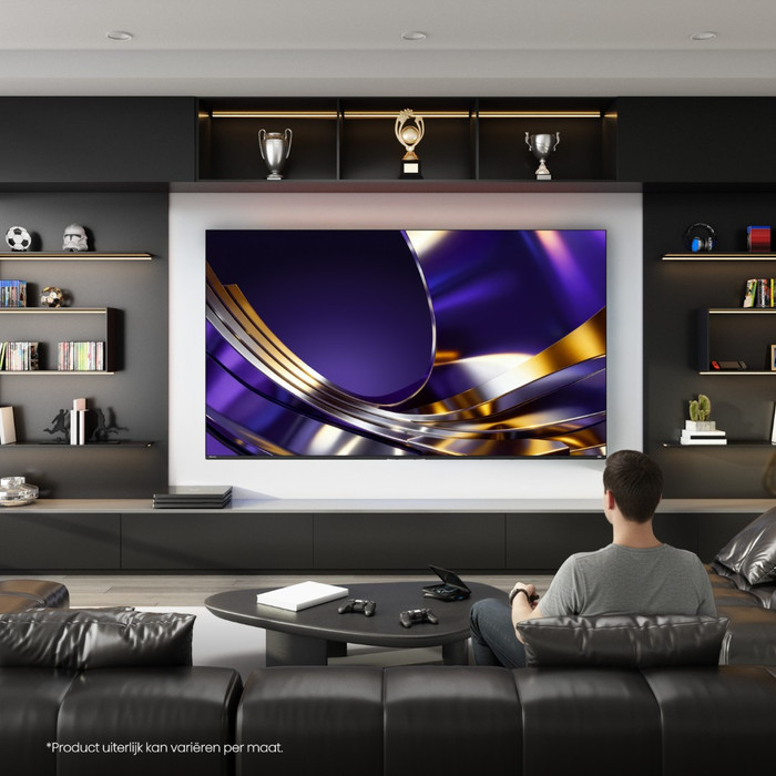 Hisense QD Mini-led 100" U79S PRO (2026) product in gebruik