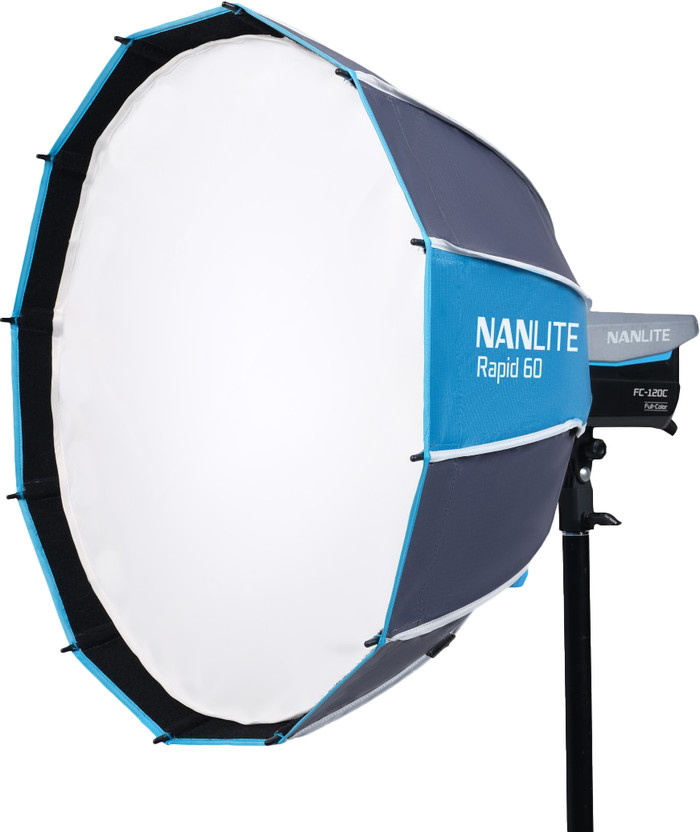 Nanlite Rapid 60 FM Mount Softbox côté droit