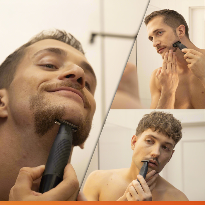 Gillette Fusion One Hybrid product in gebruik