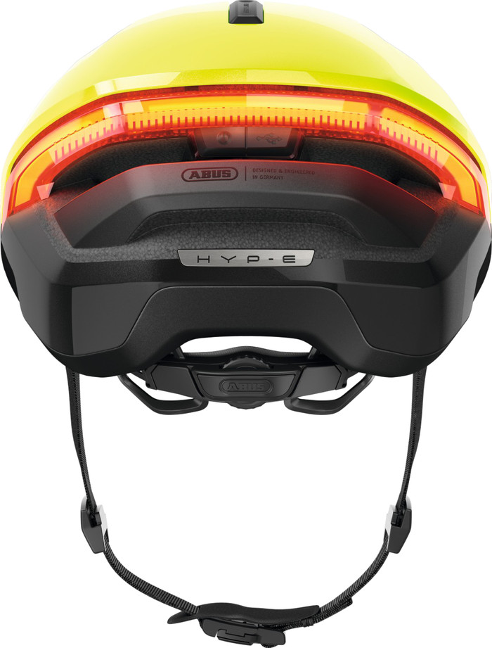 ABUS HYP-E Jaune L arrière